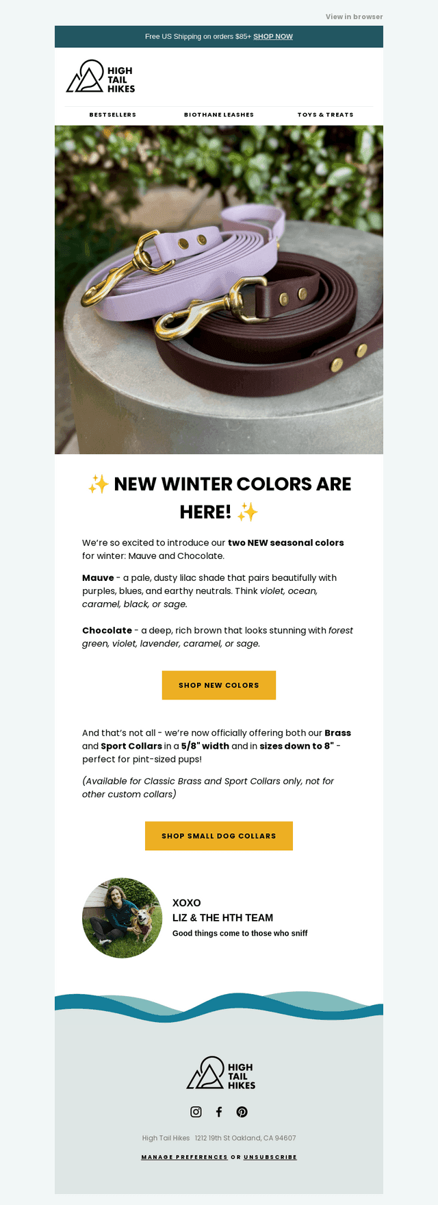 New Winter Colors are here!