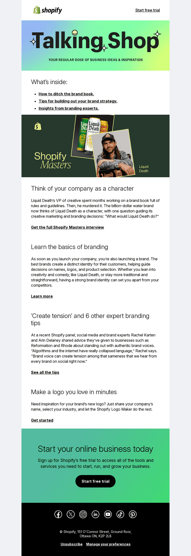 🤘 Why Liquid Death killed its brand guidelines