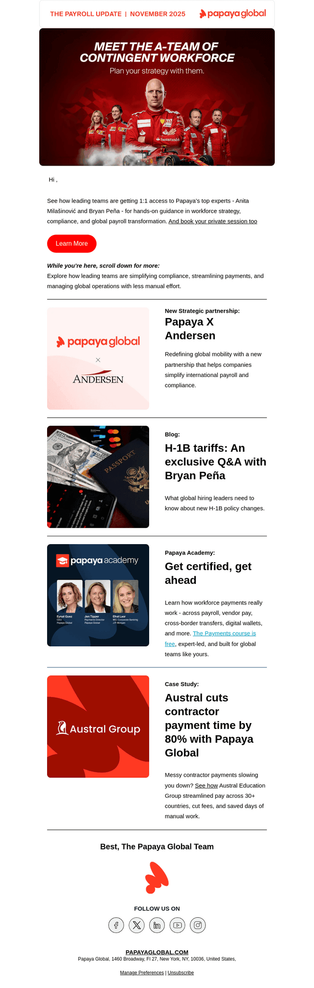 Papaya Global email from Thu, Nov 6, 2025