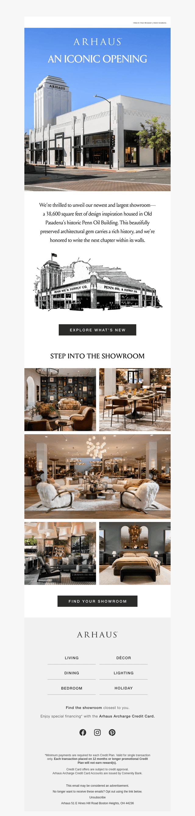 Our Largest Showroom Ever is Now Open