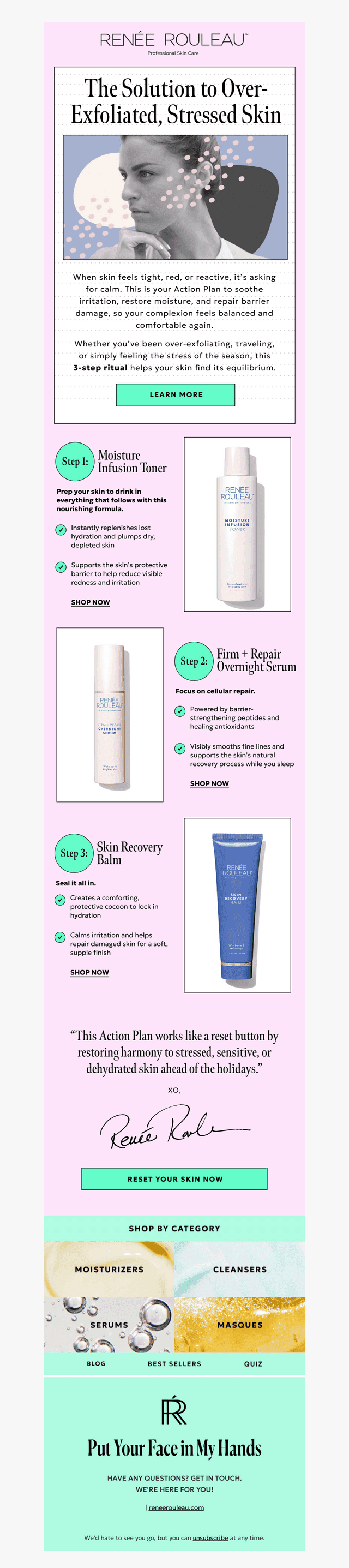Stop damaging your skin 🛑