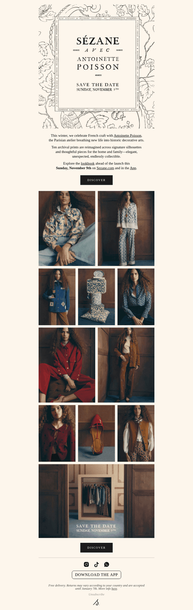 First Look: Sézane x Antoinette Poisson