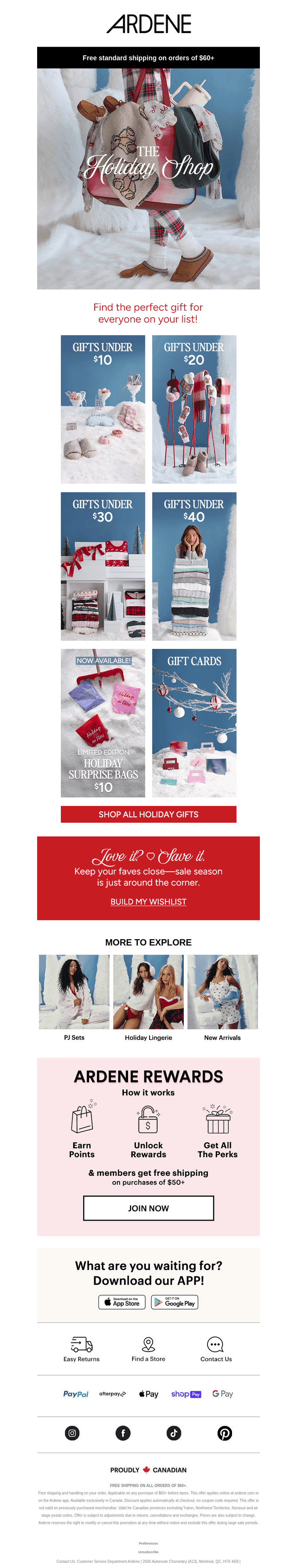 The Holiday Shop is open 🎁