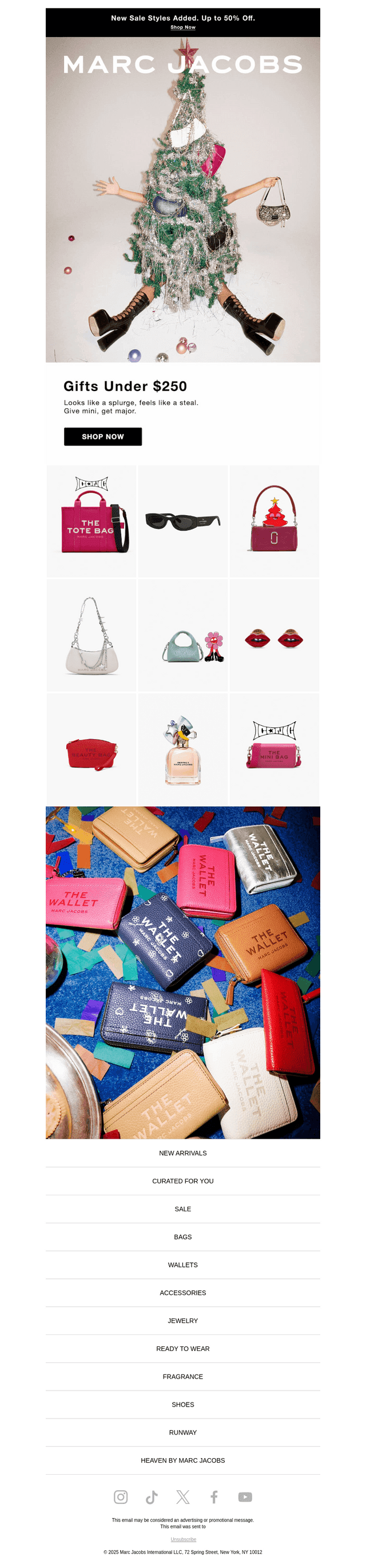 GIFTS UNDER $250 🎁 ​