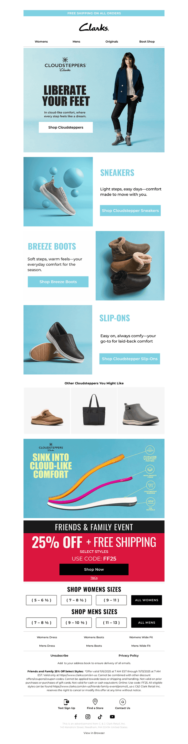 Liberate Your Feet—discover Cloudsteppers