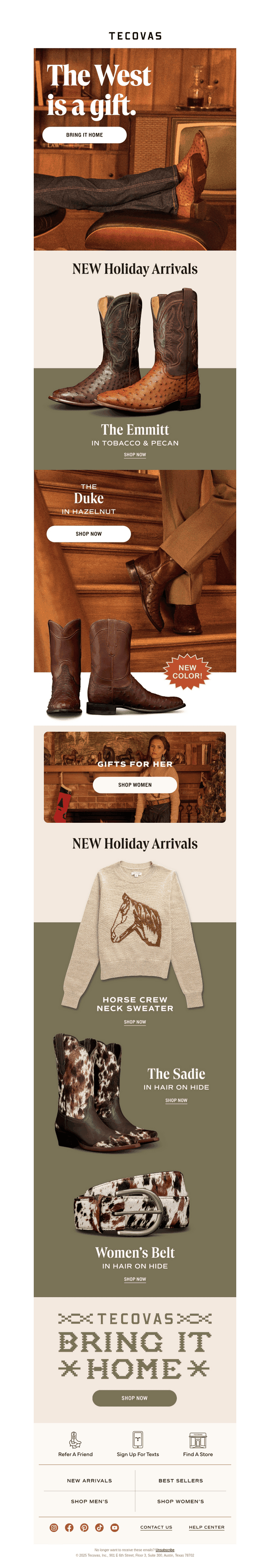 New arrivals just dropped