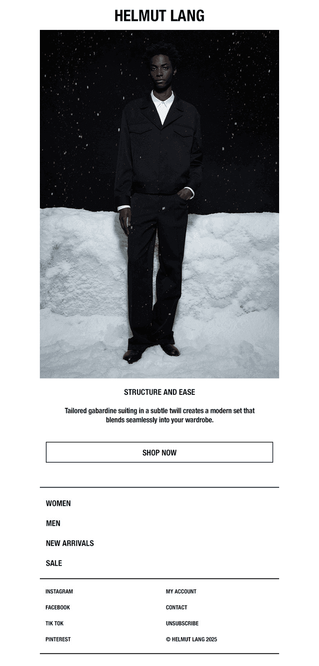 THE HOLIDAY MENSWEAR EDIT