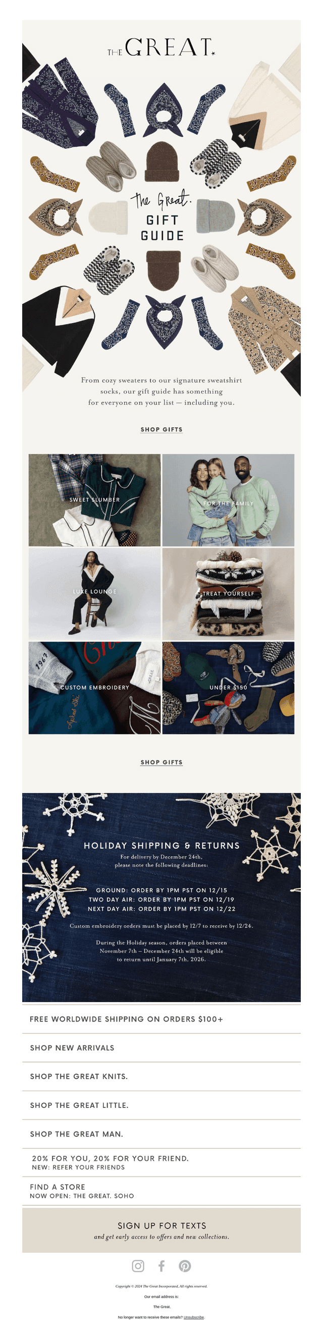 Our GREAT. Gift Guide Is Here.