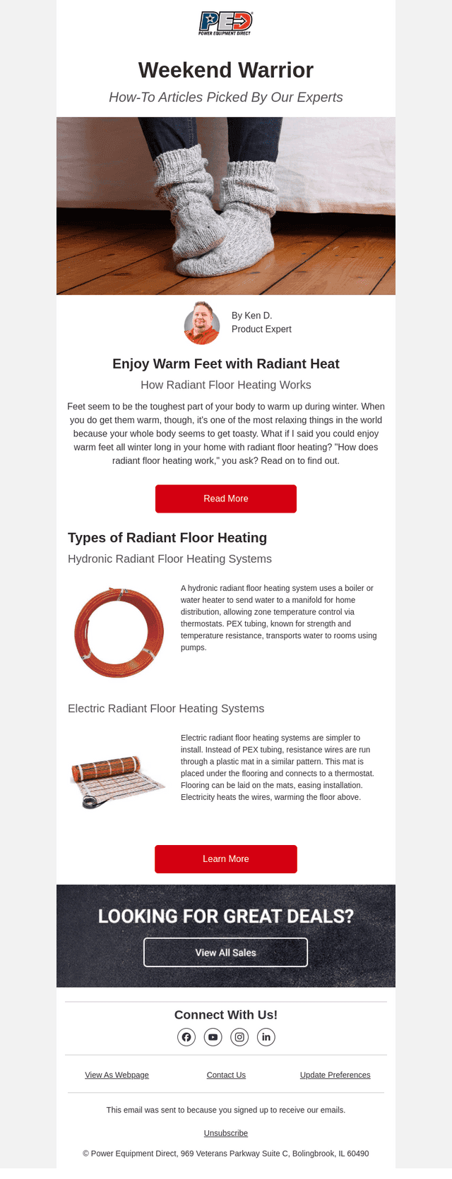 Power Equipment Direct email from Sat, Nov 8, 2025
