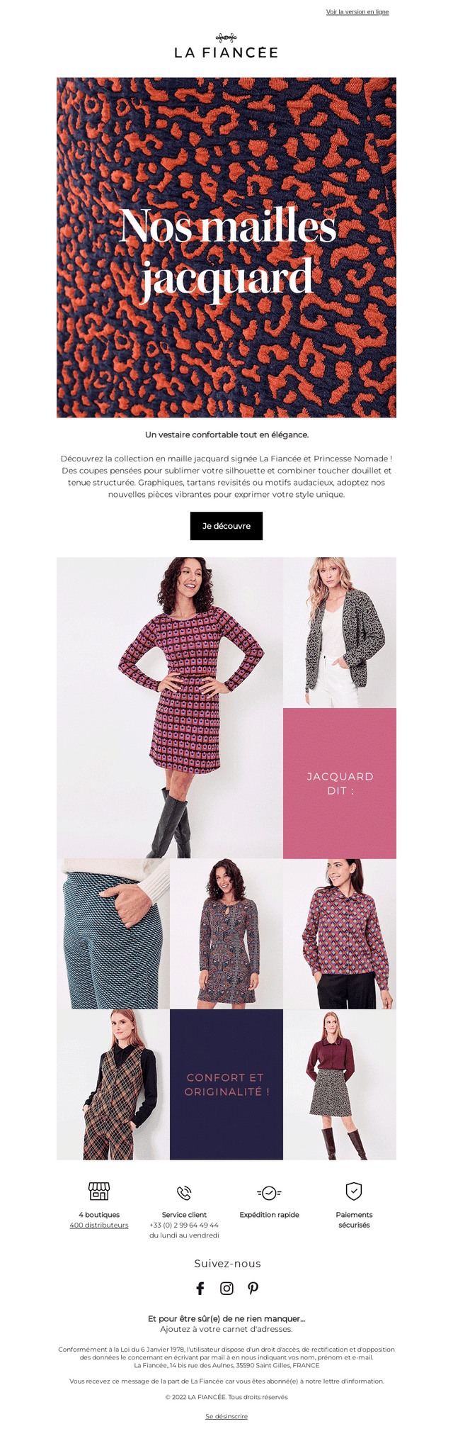 Nos mailles jacquard