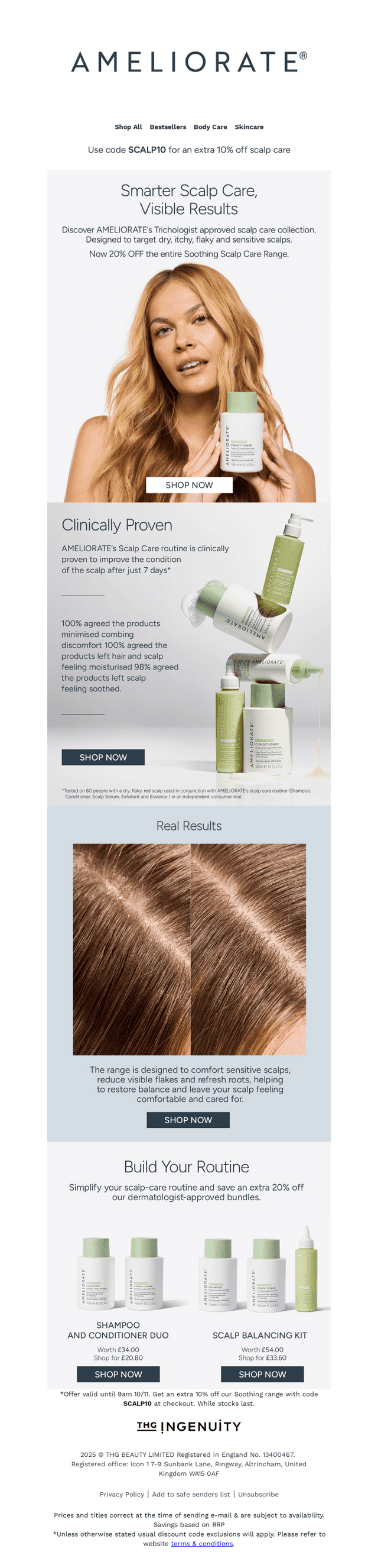20% Off Scalp Care Essentials