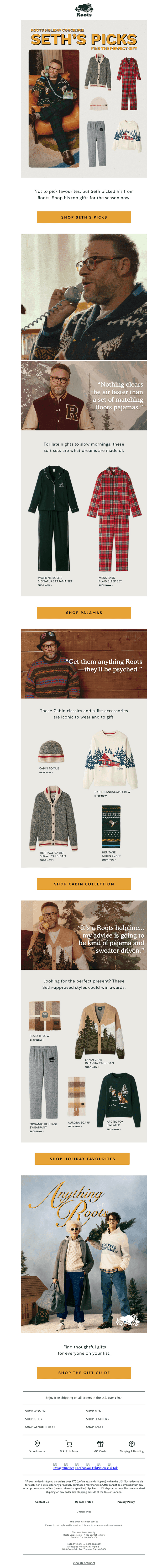 Seth's Picks 🌟 The Holiday Best