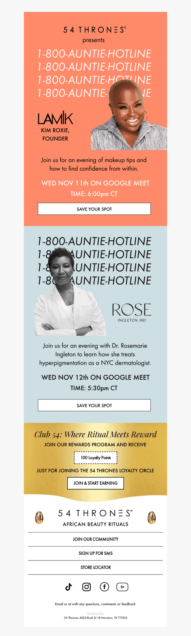 You’re Invited: Virtual Beauty Events