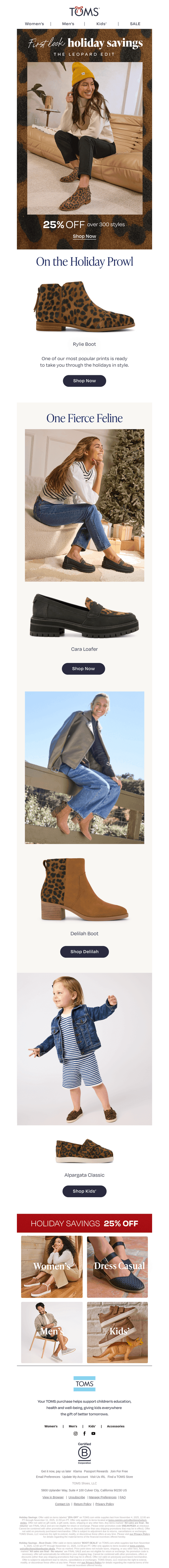 Take 25% Off Popular Print Styles