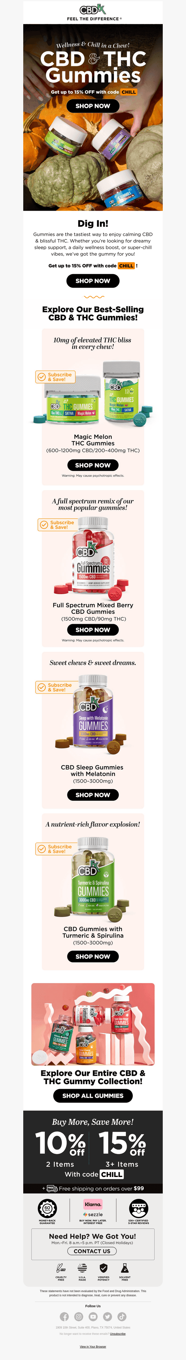 Explore the world of CBD Gummies! 🌎
