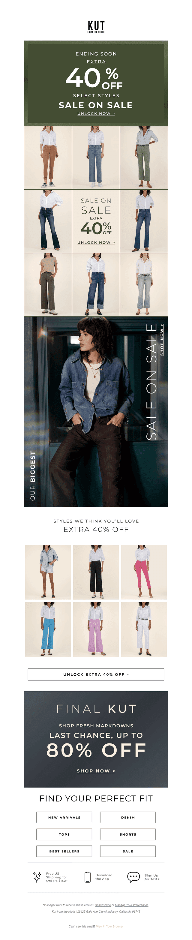 Don't Miss: EXTRA 40% OFF SALE 💫