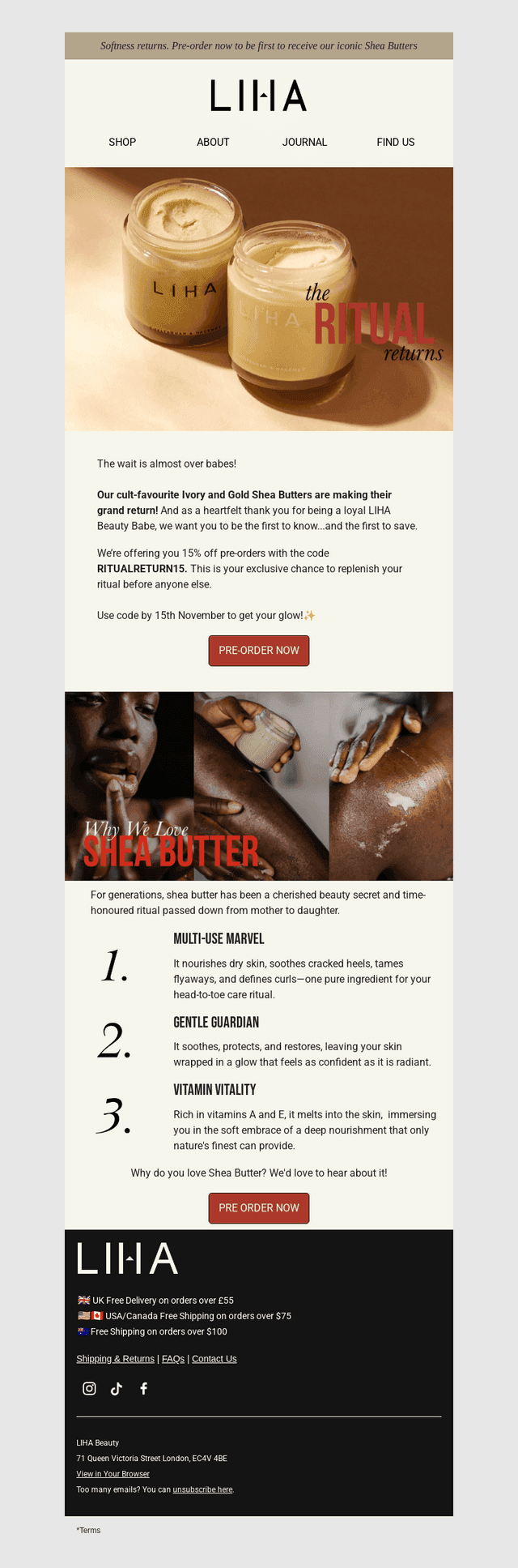 The Ritual Returns: Shea Is Almost Here!