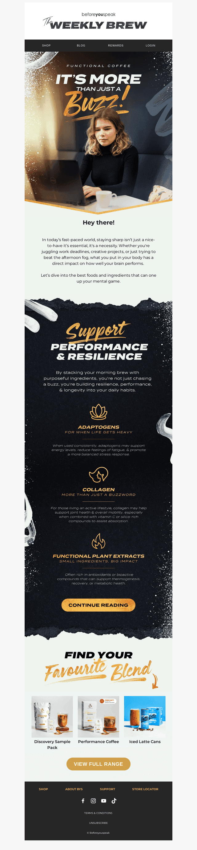 Fuel, Focus & Recovery ☕⚡🧘