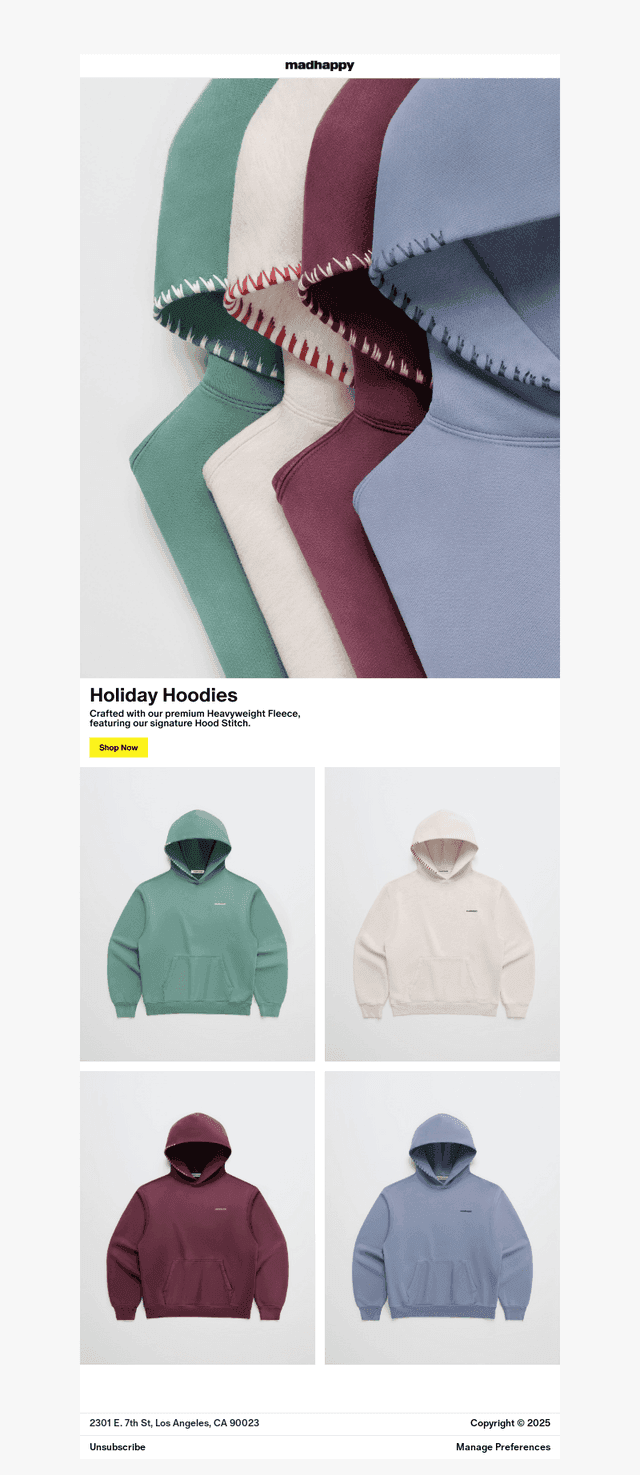 Holiday Hoodies 🪡