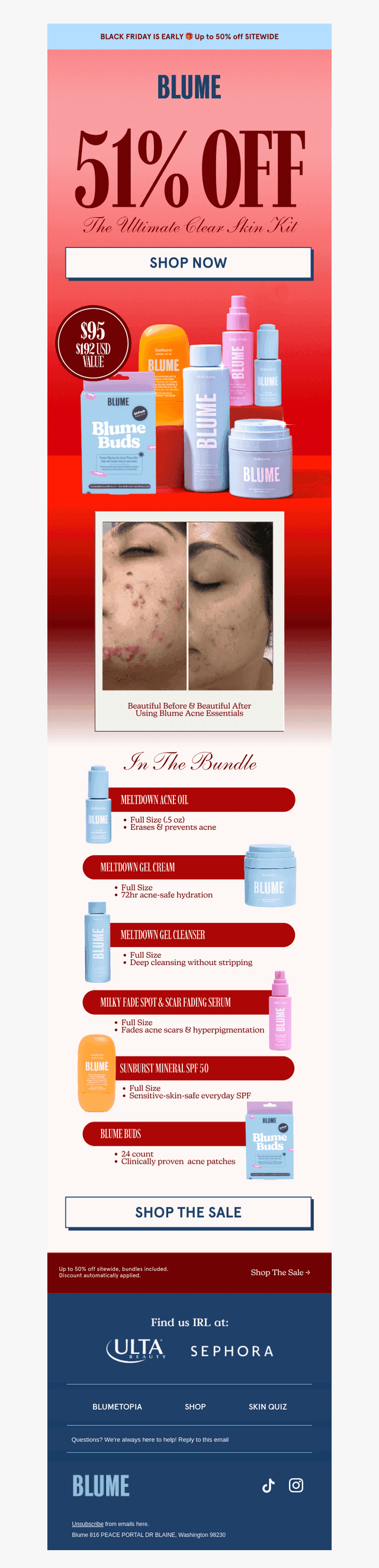 51% OFF ❤️ Ultimate Clear Skin Kit