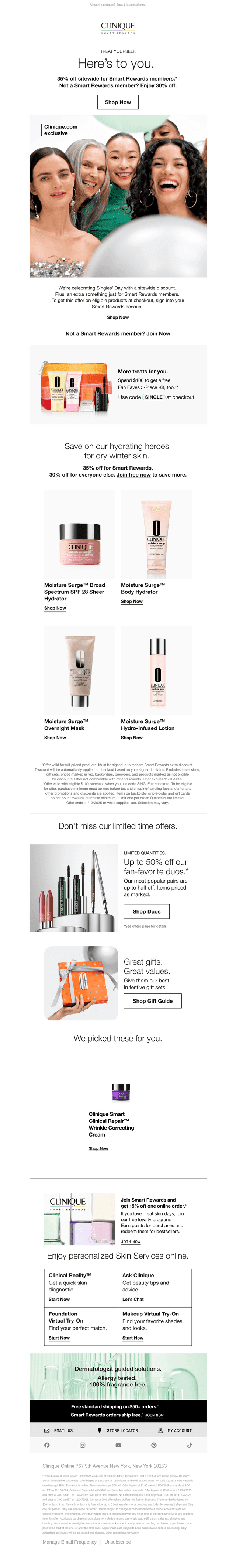 Join Smart Rewards to get 35% off sitewide.