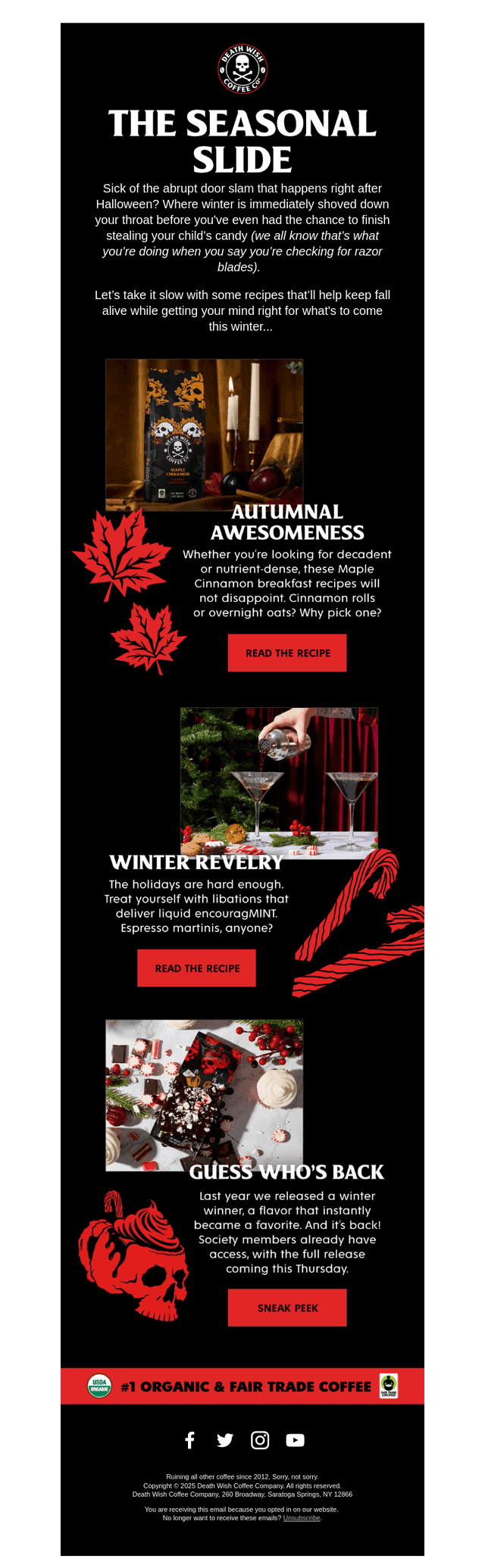 Fall to Winter Recipes