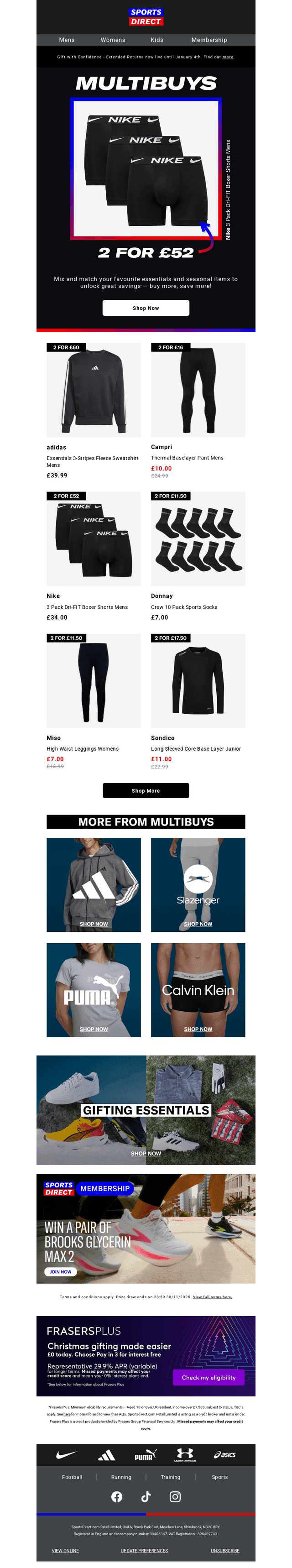 Multibuy deals incoming