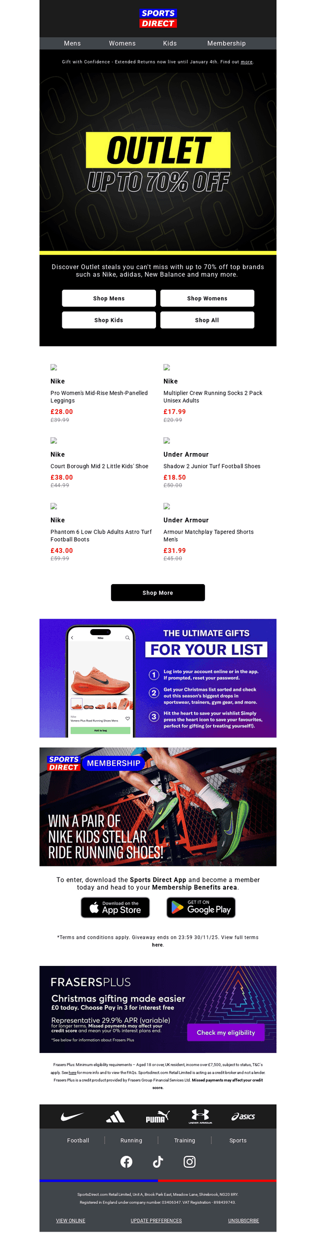 Top picks from Outlet