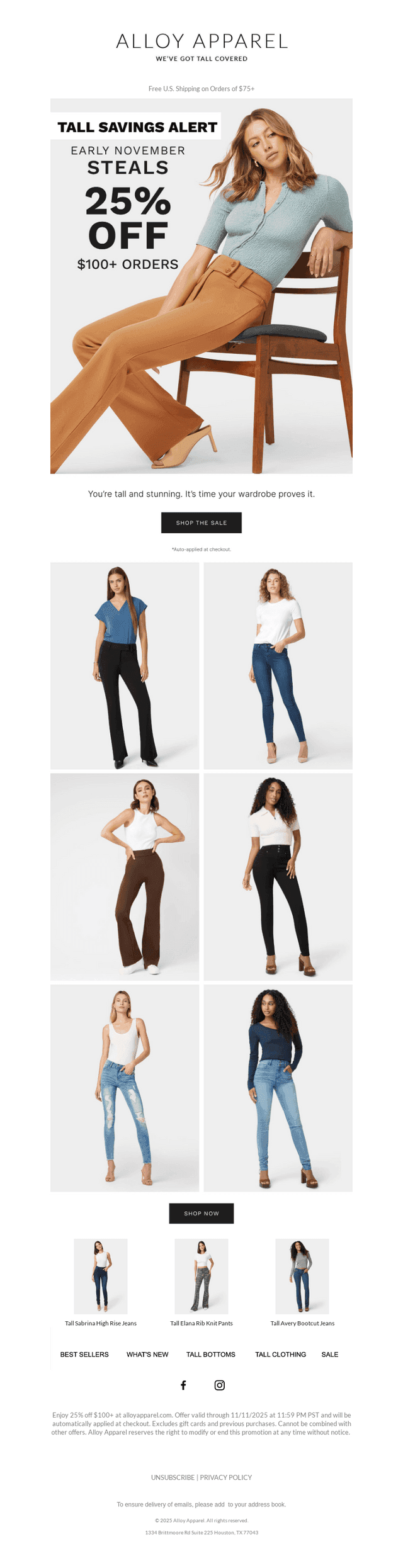 Own Your Height, LITERALLY → Save 25% Now!