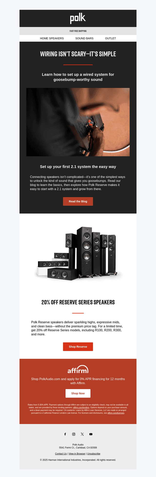 Set up your first wired system with ease—and save 20%