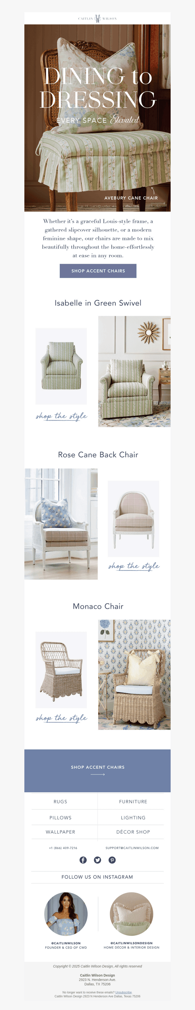 A beautiful seat for every space