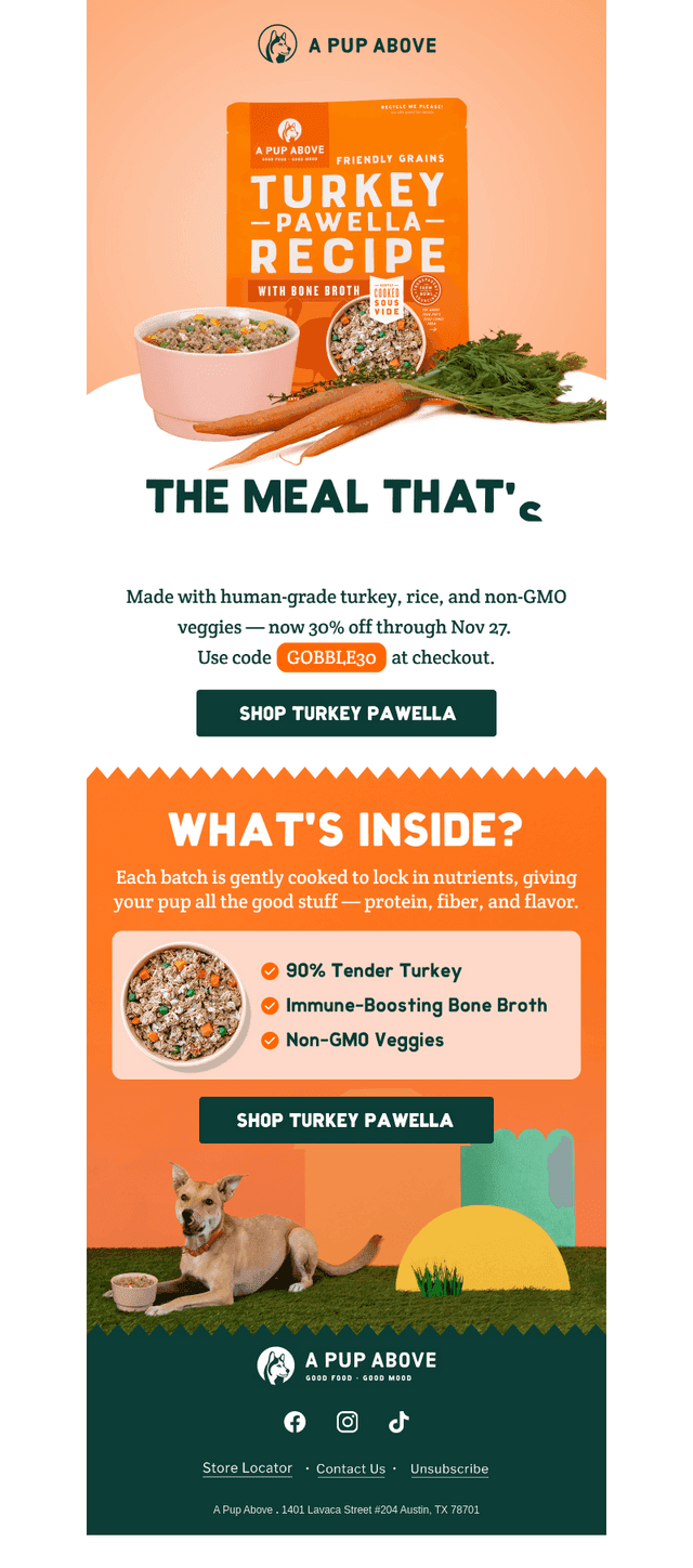 A Tasty Turkey Treat Inside 👀
