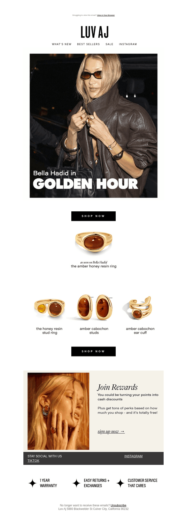 Bella Hadid gets into Golden Hour