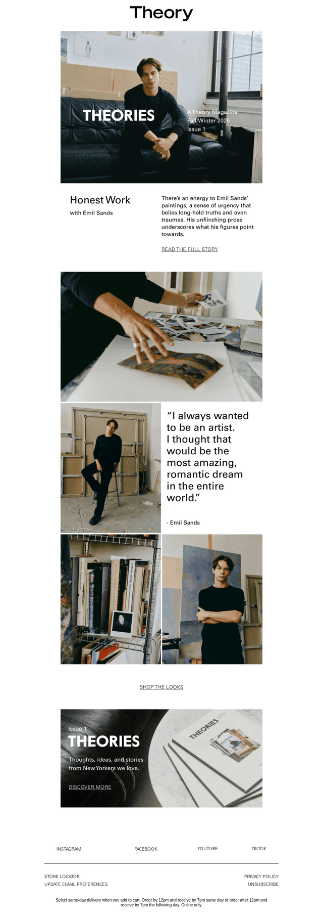 Inside Theories Magazine: Honest Work