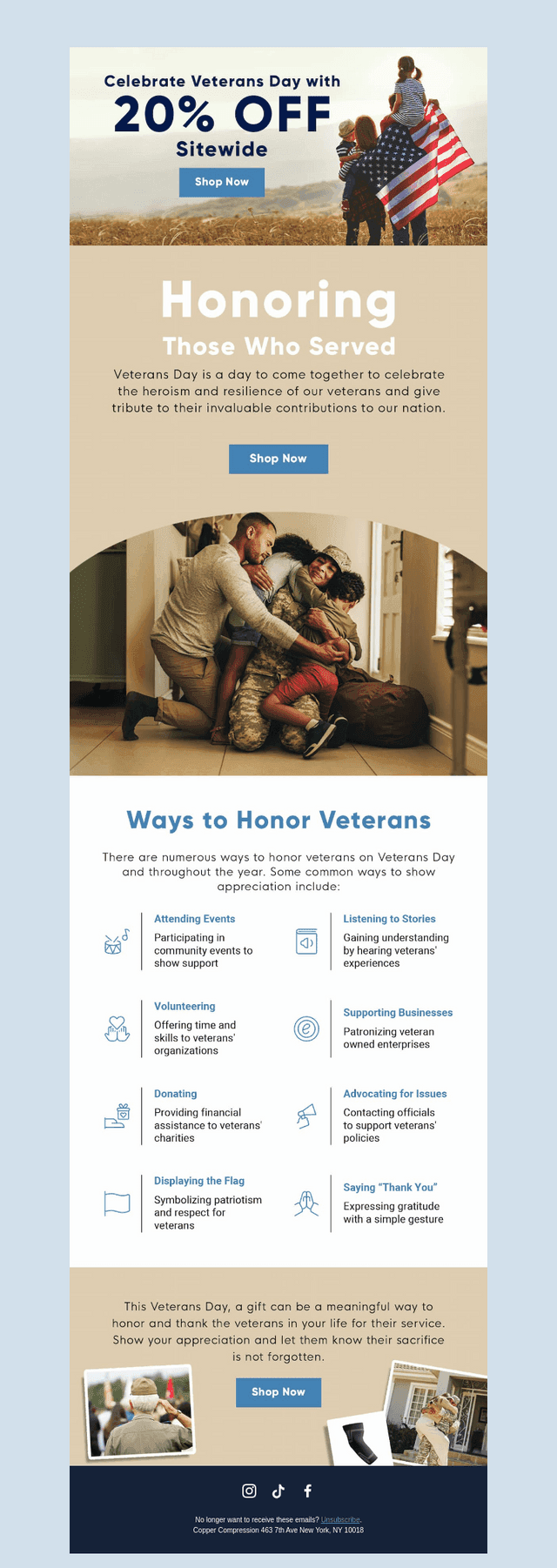 Celebrate Strength this Veteran's Day! 💪