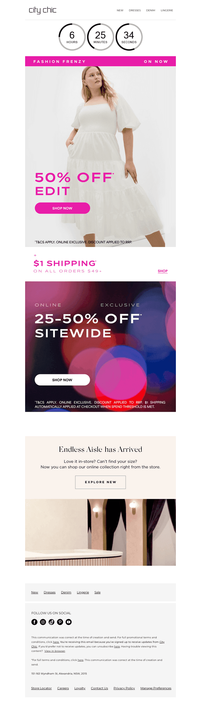 Gone in a Flash: 50% Off* Edit Ends Midnight