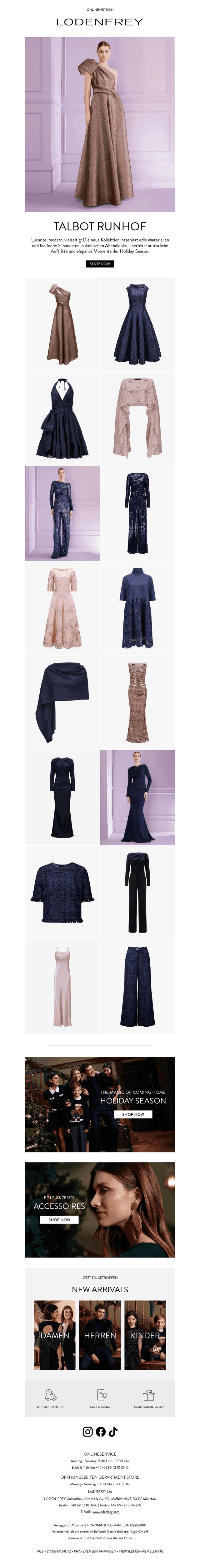 Talbot Runhof: New Collection
