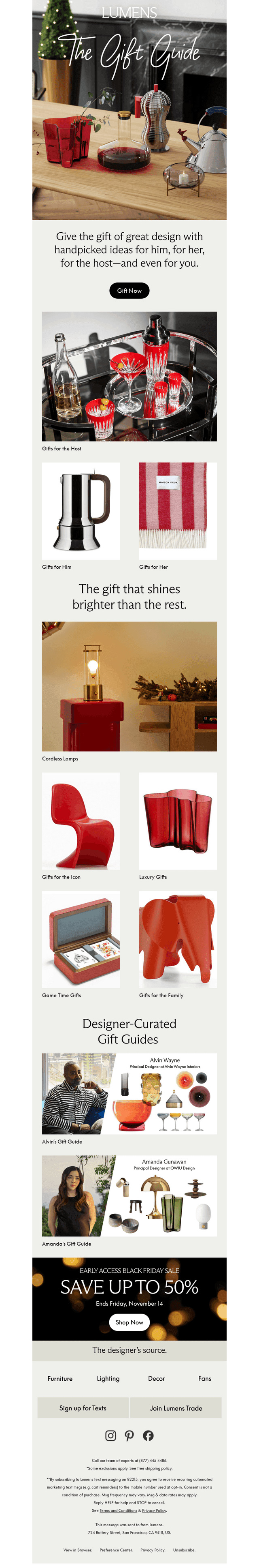 Your Gift List, Curated