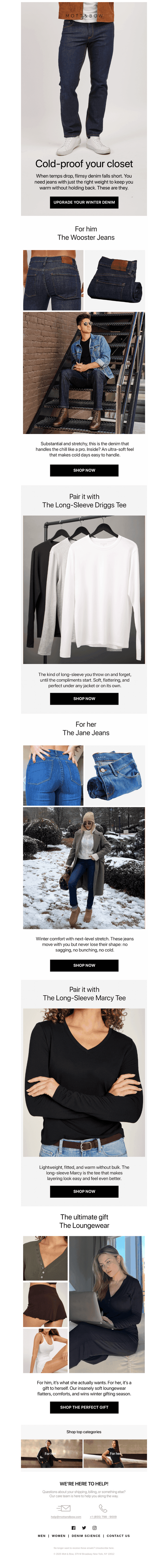 Cold out? These jeans should do.