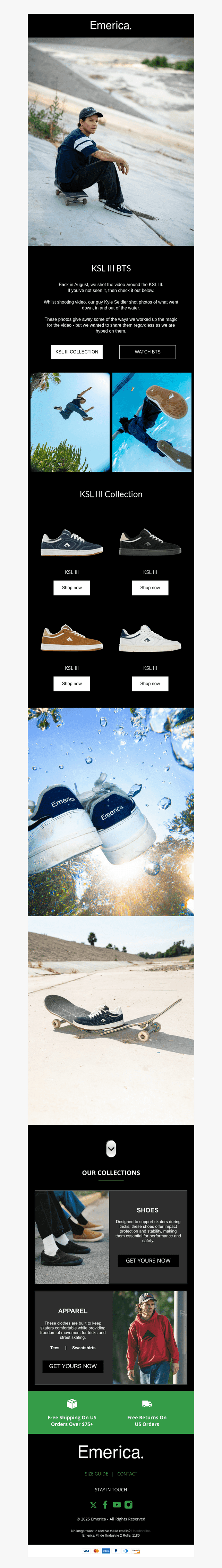 Emerica email from Thu, Nov 13, 2025