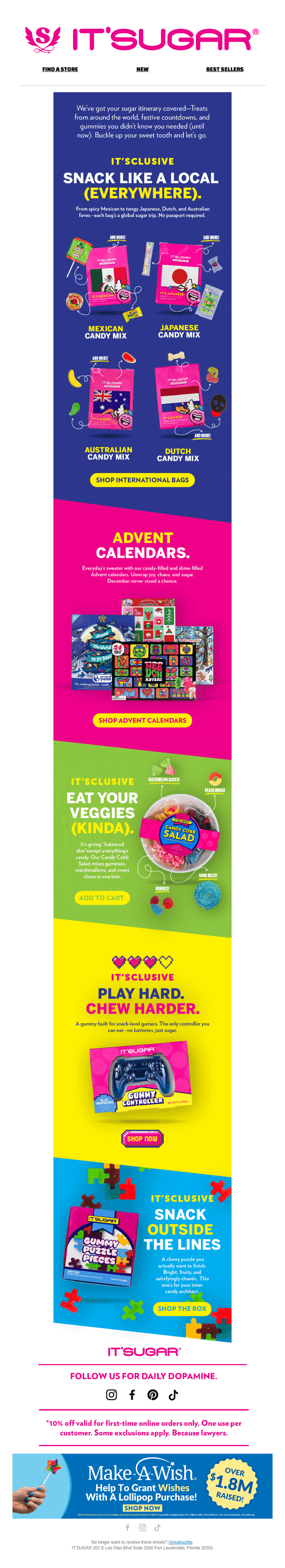 Snack Globally. Chew Locally🌎.