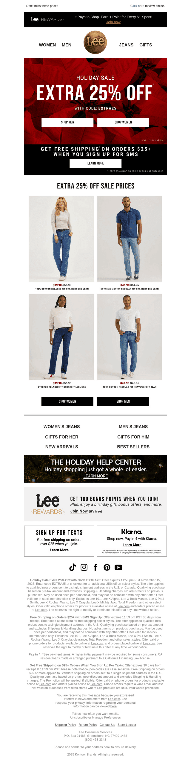 2 Days Left: Extra 25% Off Sale