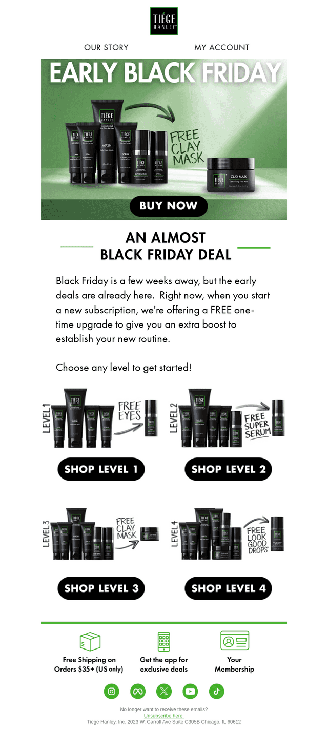 🍁 An Almost Black Friday Deal
