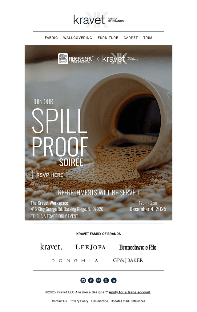 Kravet email from Fri, Nov 14, 2025