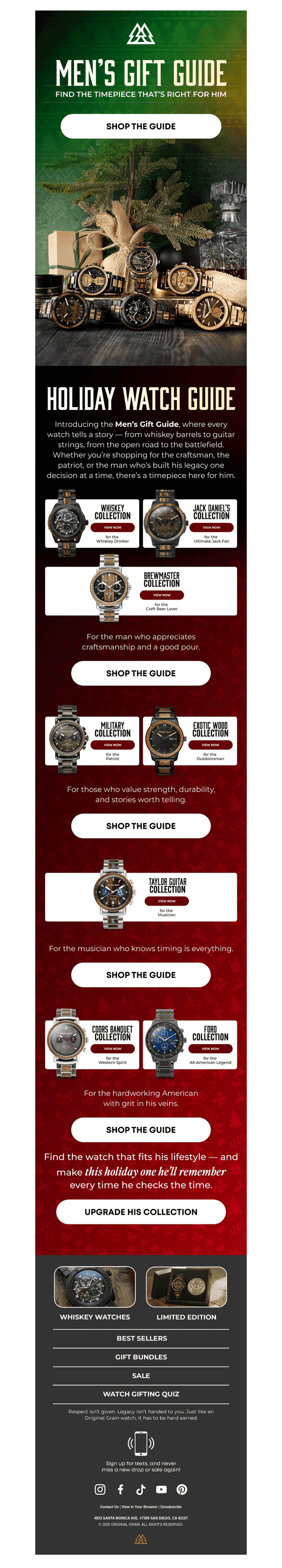 The Ultimate Men’s Gift Guide Is Here 🎁