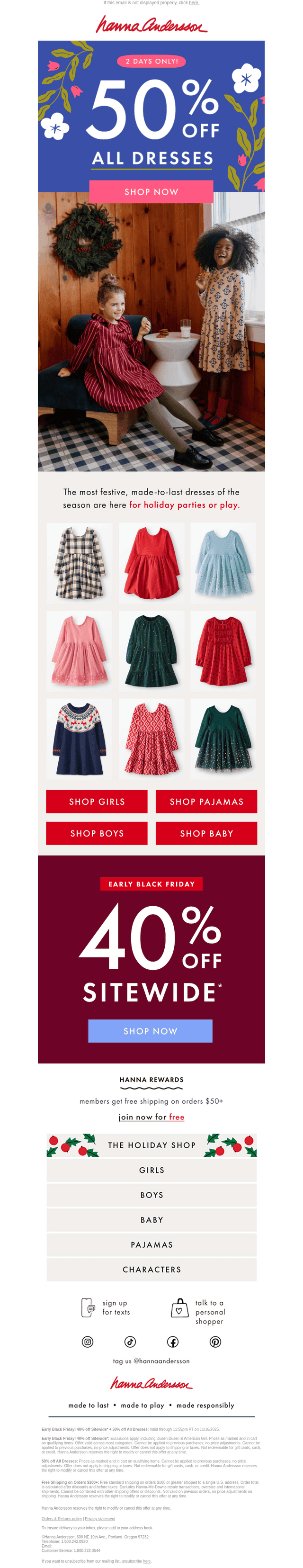2 DAYS ONLY 🌸 50% Off ALL Dresses 🌸