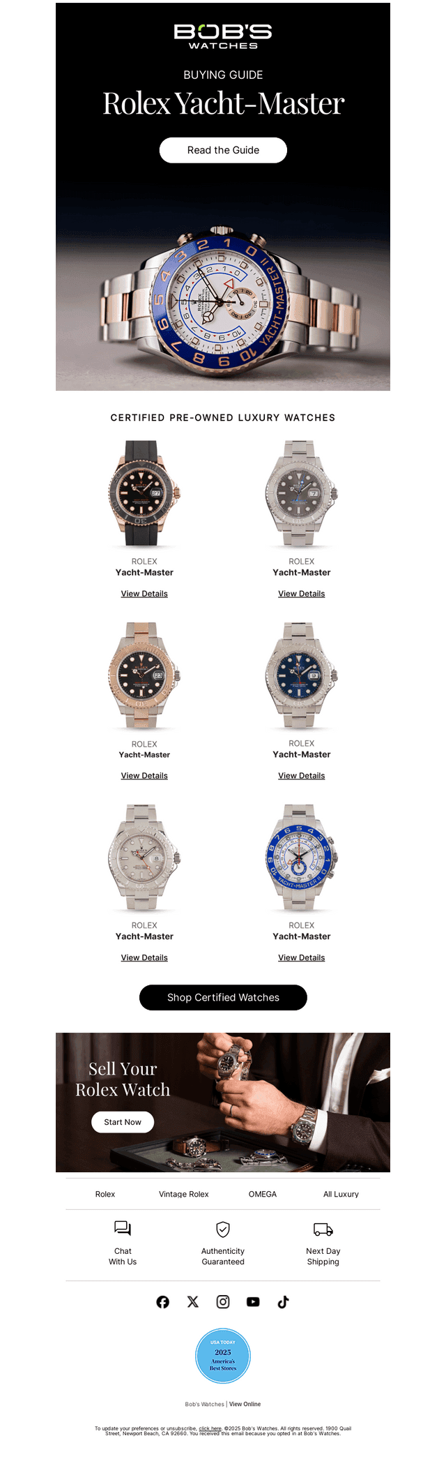 Thinking Yacht-Master? Start Here