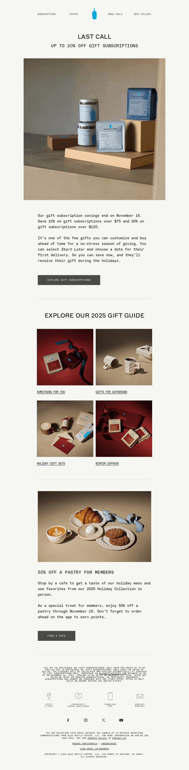 Ends 11/16: Up to 20% Off Gift Subscriptions