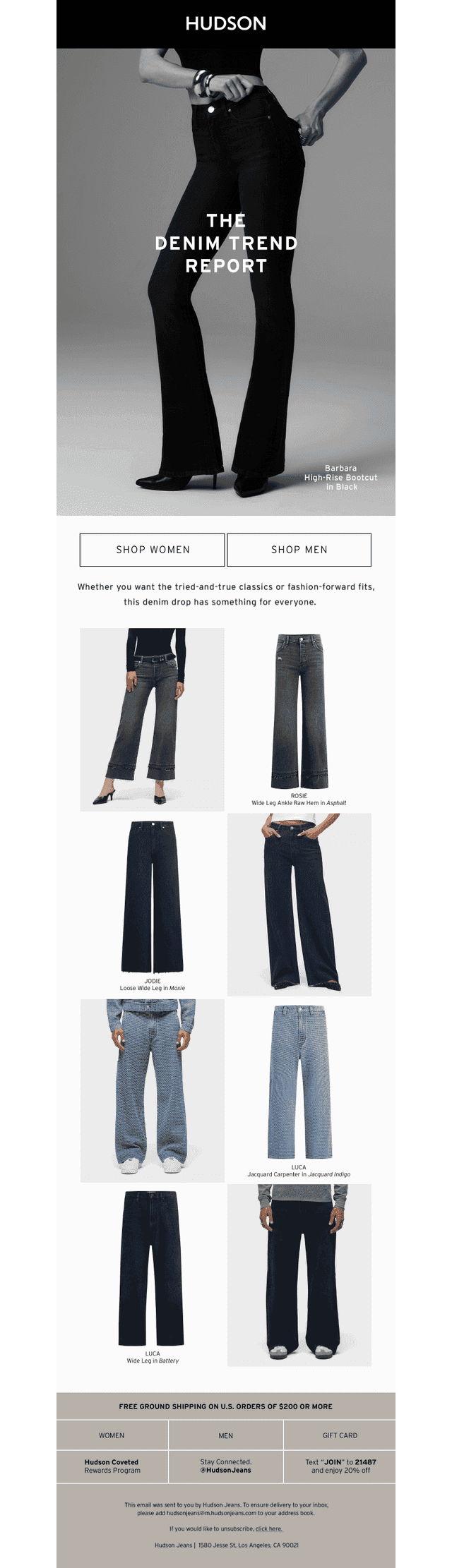The Denim Trend Report