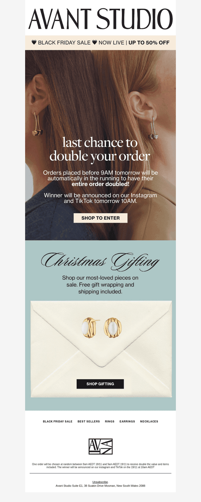Last chance to double your order ❤️‍🔥